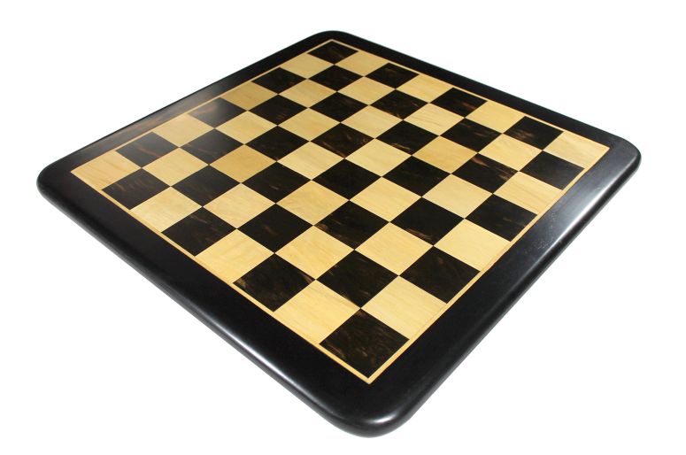 チェス仕かける StonKraft Ebony Wooden Chess Board for Professional Chess Players - Appropriate Wooden \u0026 Brass Chess Pieces Chessmen Available Separately by Brand (21\