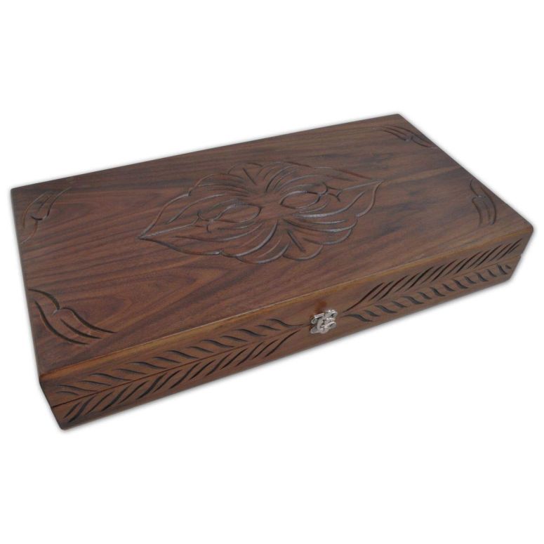 チェスセット X Large Backgammon Sets for Adults Solid Wooden Game Board with Chess Pieces Handmade Game Set Gift Ideas for Dad, Husband, Birthdays 【並行輸入品】