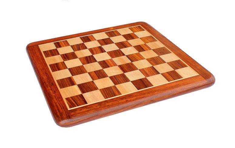 チェスセット StonKraft Wooden Chess Board Without Pieces for Professional Chess Players - Appropriate Wooden & Brass Chess Pieces Chessmen Available Separately by Brand (21\