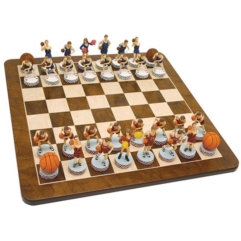 チェスセット Basketball Chess Set 【並行輸入品】