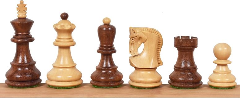 チェスセット CHESSCRAFTMAN Russian Zagreb Chess Pieces Set, 2.6 Inches, Weighted Golden Rose Wood & Boxwood 【並行輸入品】|MJ-MARKET