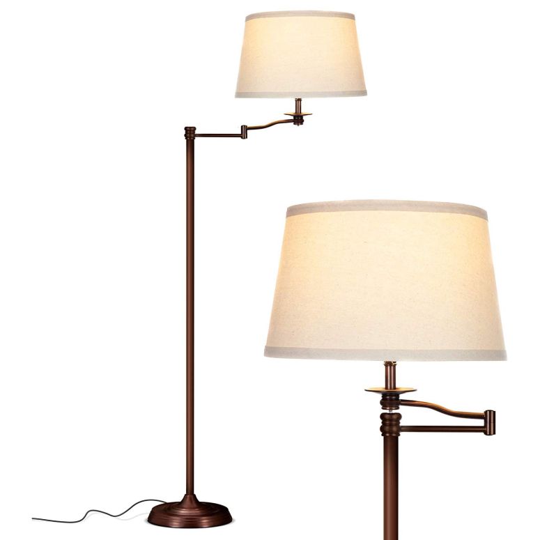 サファヴィヤ safavieh テーブルランプ サファビヤ サファヴィア Brightech Caden LED Floor Lamp - Tall Standing Lamp with Swing Arm for Living Rooms \u0026 Offices - Industrial Bronze 【並行輸入品】