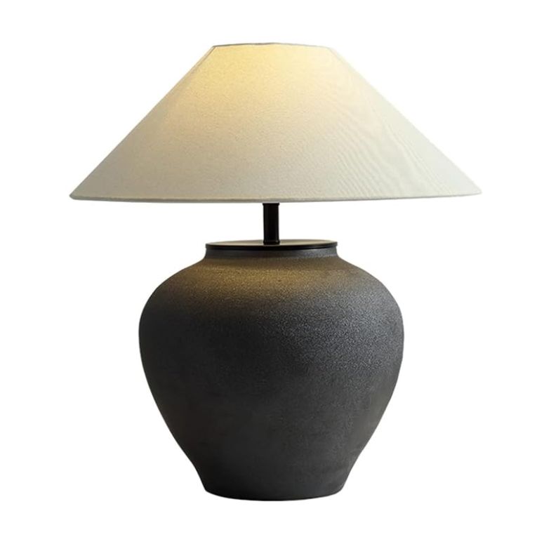 サファヴィヤ safavieh 速見表照明ランプ サファビヤ サファヴィア Farmhouse Table Lamps Black 18.8\