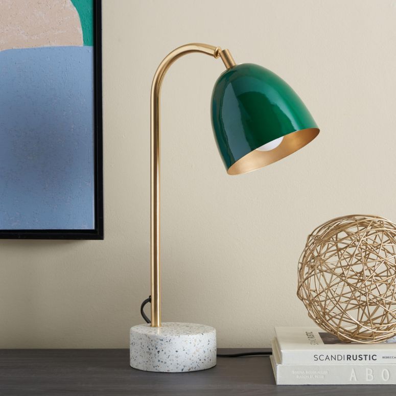 サファヴィヤ safavieh 一覧表照明ランプ サファビヤ サファヴィア SAFAVIEH Lighting Collection Nicolai Multicolored 20-inch Task Table Lamp (LED Bulb Included) 【並行輸入品】