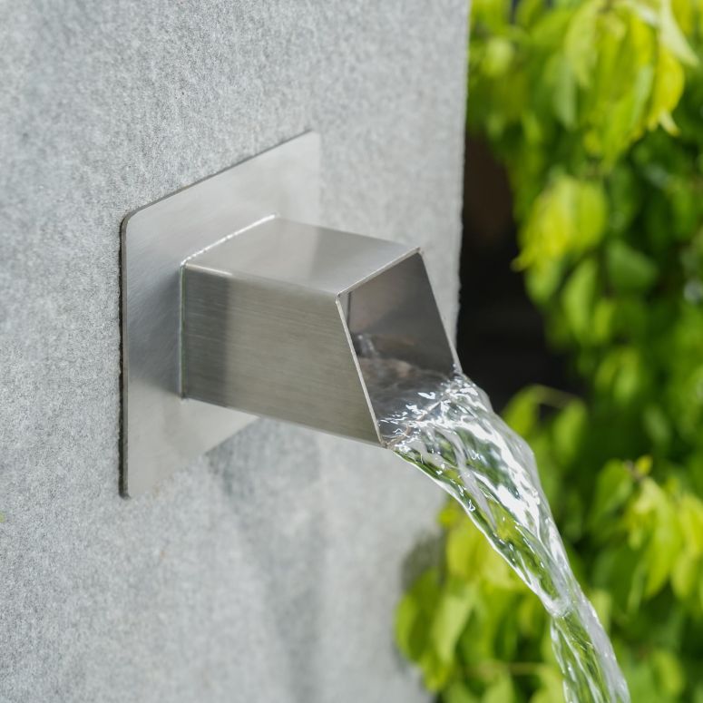 卓上 噴水 滝のオブジェ テーブルトップファウンテン インテリア噴水 Aquadock 2 Inch 316 Stainless Steel Square Water Fountain Spout with Integrated Spray Baffle, Waterfall Spillway Scupper for Outdoor Decors, Pools, Ponds, Water Walls 【並行輸入品】 30,550円