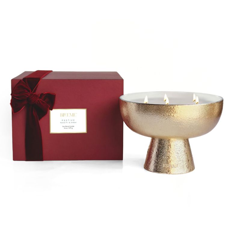 チェス書き割り 2025 Gold Holiday Candle | Festive - Noble Fir \u0026 Amber (Giant), Refillable Wellness, Essential Oil, Sustainable, Hand Finished and Poured, Premium, Luxury Ceramic, Natural Cotton Wick, Soy-Wax Blend 【並行輸入品】