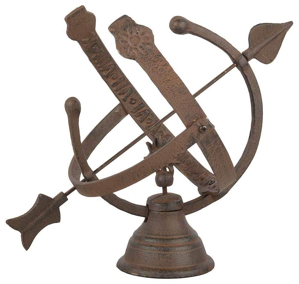 日時計 Esschert Design TH28 Cast Iron Sundial 【並行輸入品】