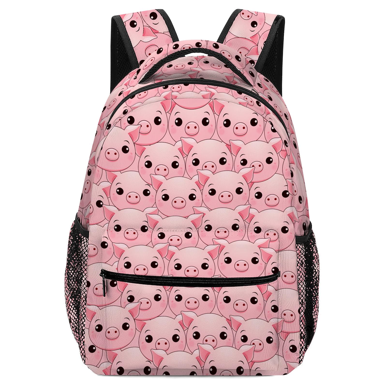 インコ 小鳥 バード トラベルキャリアー DOINBEE Pig Backpack for Girls, Funny Pink Pig Animal Print Backpacks for School, Lightweight Water Resistant Bookbag Laptop Bag Casual Travel Work Picnic Hiking Daypack for Kids Boys Women 【並行輸入品】｜MJ-MARKET
