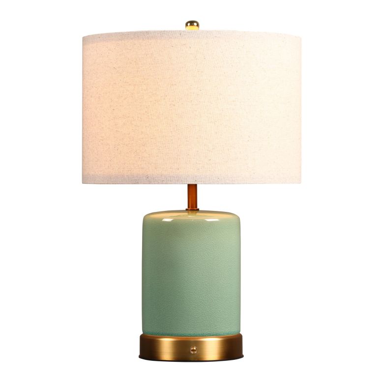 サファヴィヤ safavieh テーブルランプ サファビヤ サファヴィア O’Bright Dune - Battery Powered Table Lamp, Rechargeable Cordless Ceramic Lamp, Full-Size 19.5 Inch Height, Dimmable, Smart Safety Protection, Type-C Fast Charging, LED 【並行輸入品】