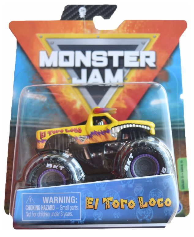 ホットウィール 異類異形貨物自動車 Hot Wheels Monster-Jam El Toro Loco - Series 15 1:64 Scale 【並行輸入品】