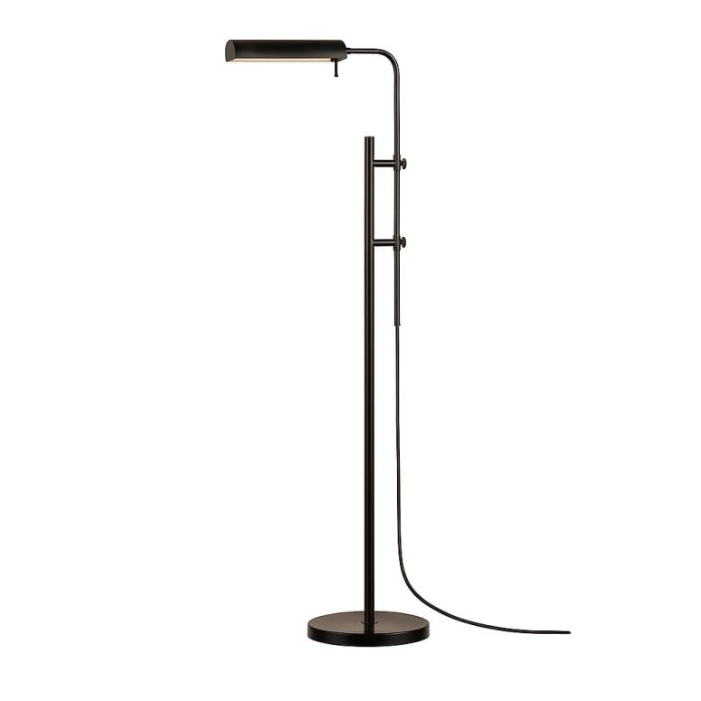サファヴィヤ safavieh 速見表照明ランプ サファビヤ サファヴィア O\u0027Bright Cedric Adjustable Pharmacy Floor Lamp - Industrial Design for Reading, Crafting, Work - 10W LED, Height 45-61 inches - Ideal for Living Room, Bedside, Office - B 【並行輸入品】