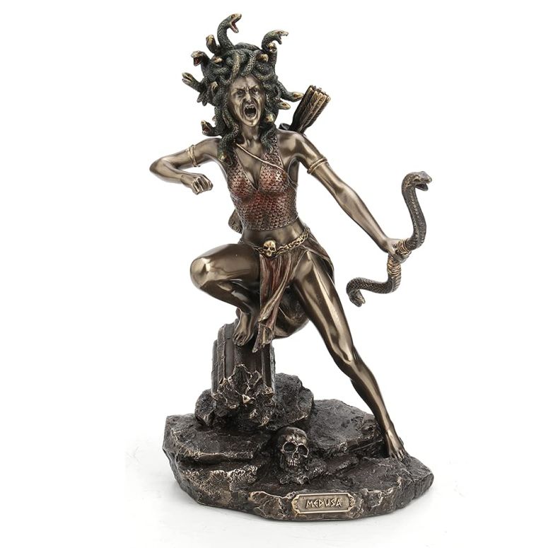 壁掛け時計 おしゃれ Veronese Design 8 1/2 Inch Tall Bipedal Huntress Medusa Archary Stance Bow and Arrow Greek Gods Statue Home Decor Collectibles 【並行輸入品】|MJ-MARKET