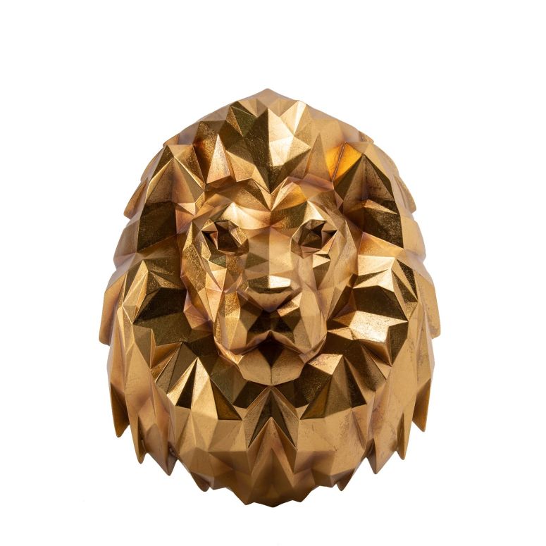 ドアノッカー Guichifun Gold Lion Head Wall Hanging - 14.3 IN Resin Lion Decor Wall Sculpture Vintage Animal Wall Decor for Wild Animal Lovers 【並行輸入品】｜MJ-MARKET