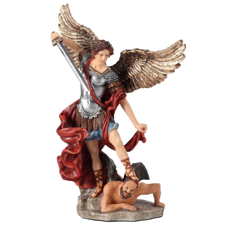 チェスセット Veronese Design 6 1/4 Inch Archangel Saint Michael Vanquishing Demon Polyresin Hand Painted Collectible Figurine Sculpture 【並行輸入品】｜MJ-MARKET 16,188円