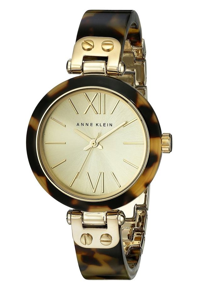 アンクライン Anne Klein 女性用 腕時計 レディース ウォッチ ブラウン 109652CHTO 女性らしいデザイン かわいい 【並行輸入品】|MJ-MARKET