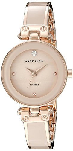 アンクライン Anne Klein 女性用 腕時計 レディース ウォッチ ピンク AK/1980BMRG 女性らしいデザイン かわいい 【並行輸入品】