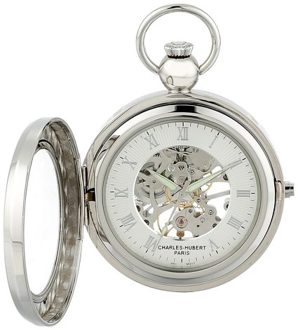 チャールズヒューバート Charles-Hubert, Paris 袂時計 隠し 御覧になる 白いこと 3849 【並行輸入品】