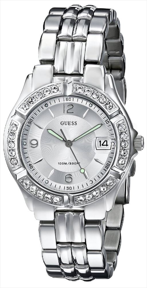 ゲス GUESS 女性用 腕時計 レディース ウォッチ シルバー 75511M 【並行輸入品】