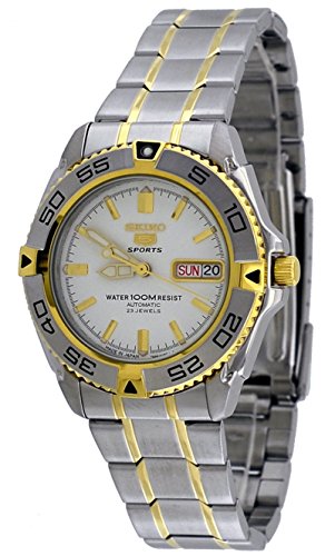 セイコー 5 SEIKO 成人男性用 ウオッチ メンズ ご覧なさる 白いこと SNZB24 【並行輸入品】