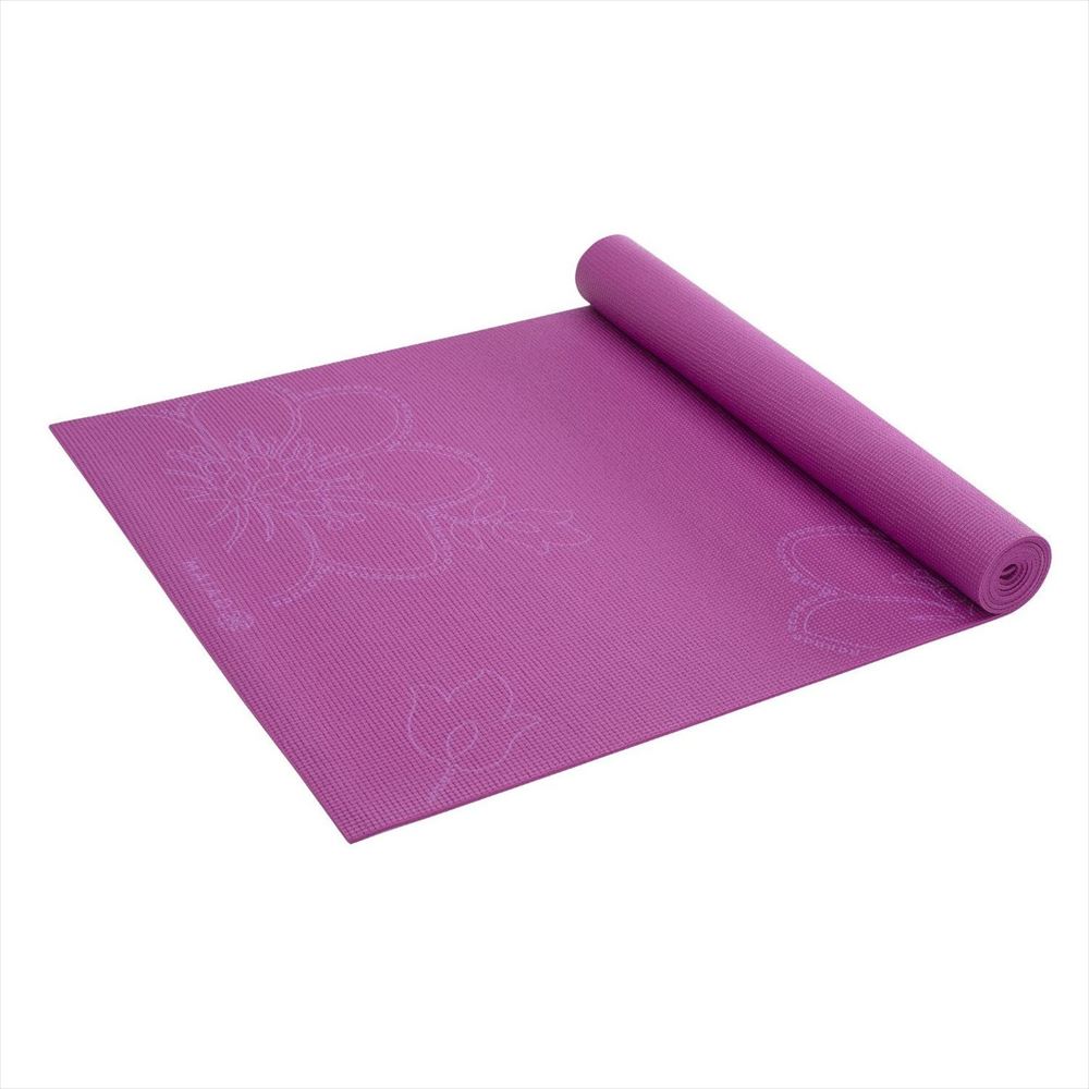 【即納】 Gaiam ガイアム プリント ヨガ マット 3mm Bloom レディース 海外ブランド ピラティス フィットネス sokunou 【並行輸入品】