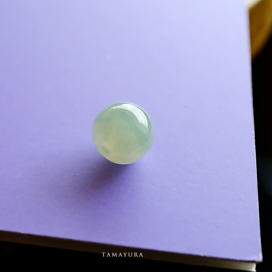 翡翠 (ヒスイ)管玉ペンダントトップ 『TAMAYURA』アイシーグリーン翡翠 一点物 ミャンマー産天然ひすい ジェダイト 高品質 無着色 天然石 5月誕生石 希少 国石 ギフト プレゼント お守り 縁起物 ネックレス ジュエリー 【送料無料】 22,176円
