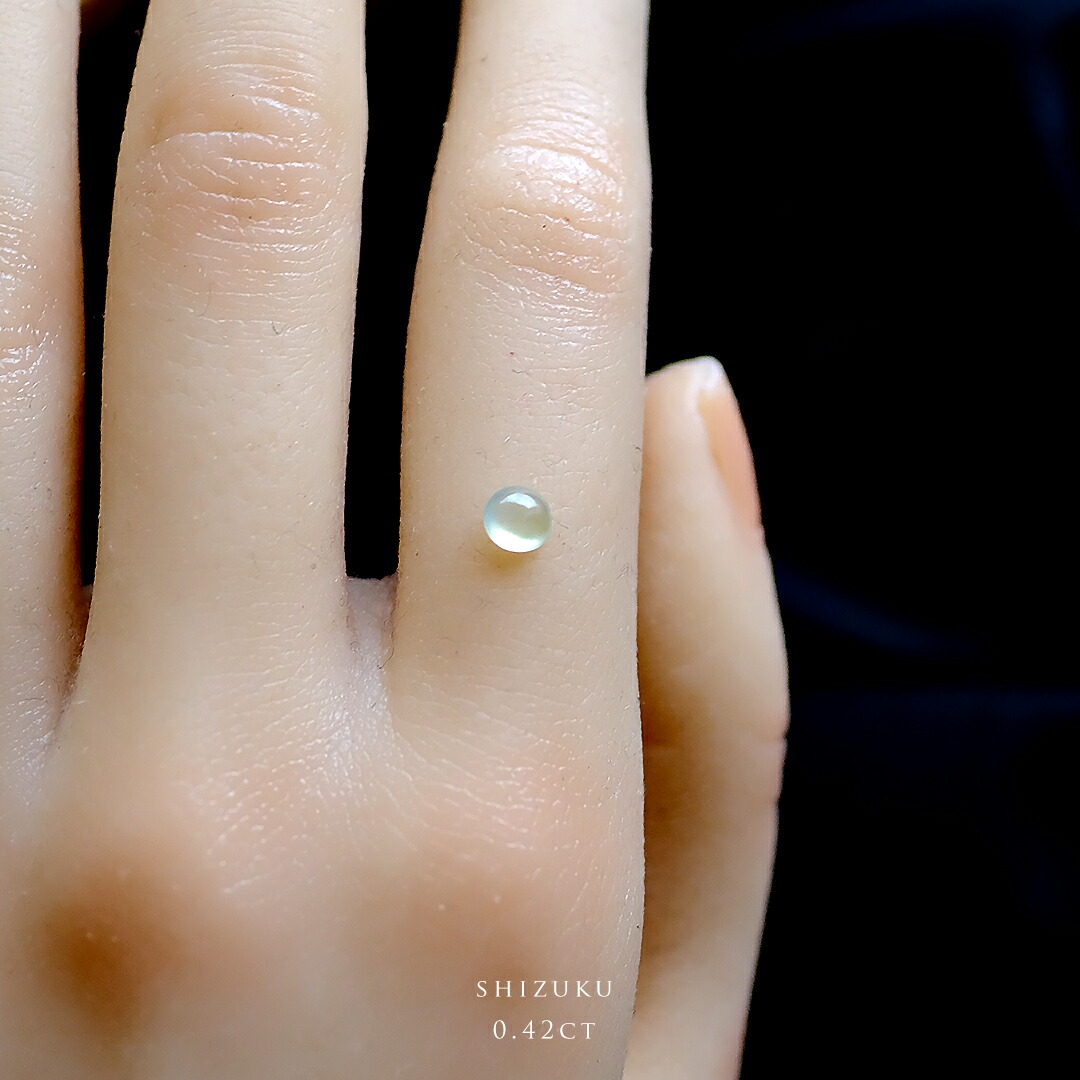 楽天市場】ヒスイ ルース 1.254ct オーバル・カボション・カット