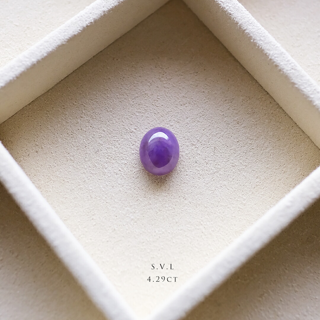 楽天市場】【鑑別付】天然ラベンダー翡翠 10.113ct ジェイド