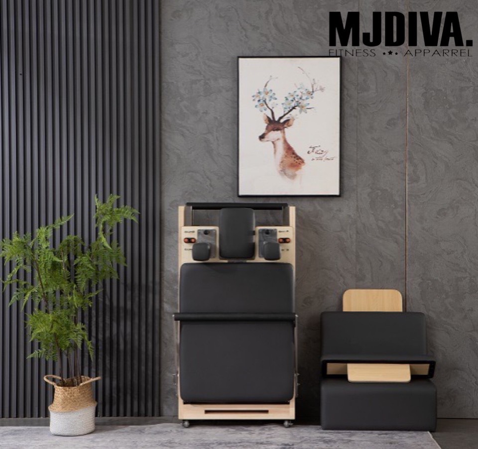 日本上陸！MJDIVA製【新品】折畳式木製ピラティスリフォーマー　人気の折り畳み 日本上陸！MJDIVA製【新品】折畳式木製ピラティスリフォーマー人気の