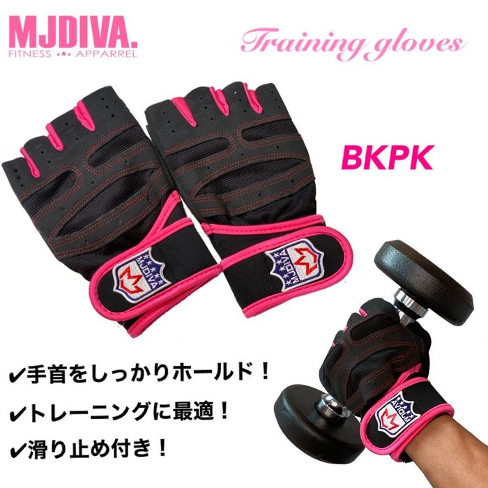 MJDIVA◆リストストラップ付きフィットネスグローブ