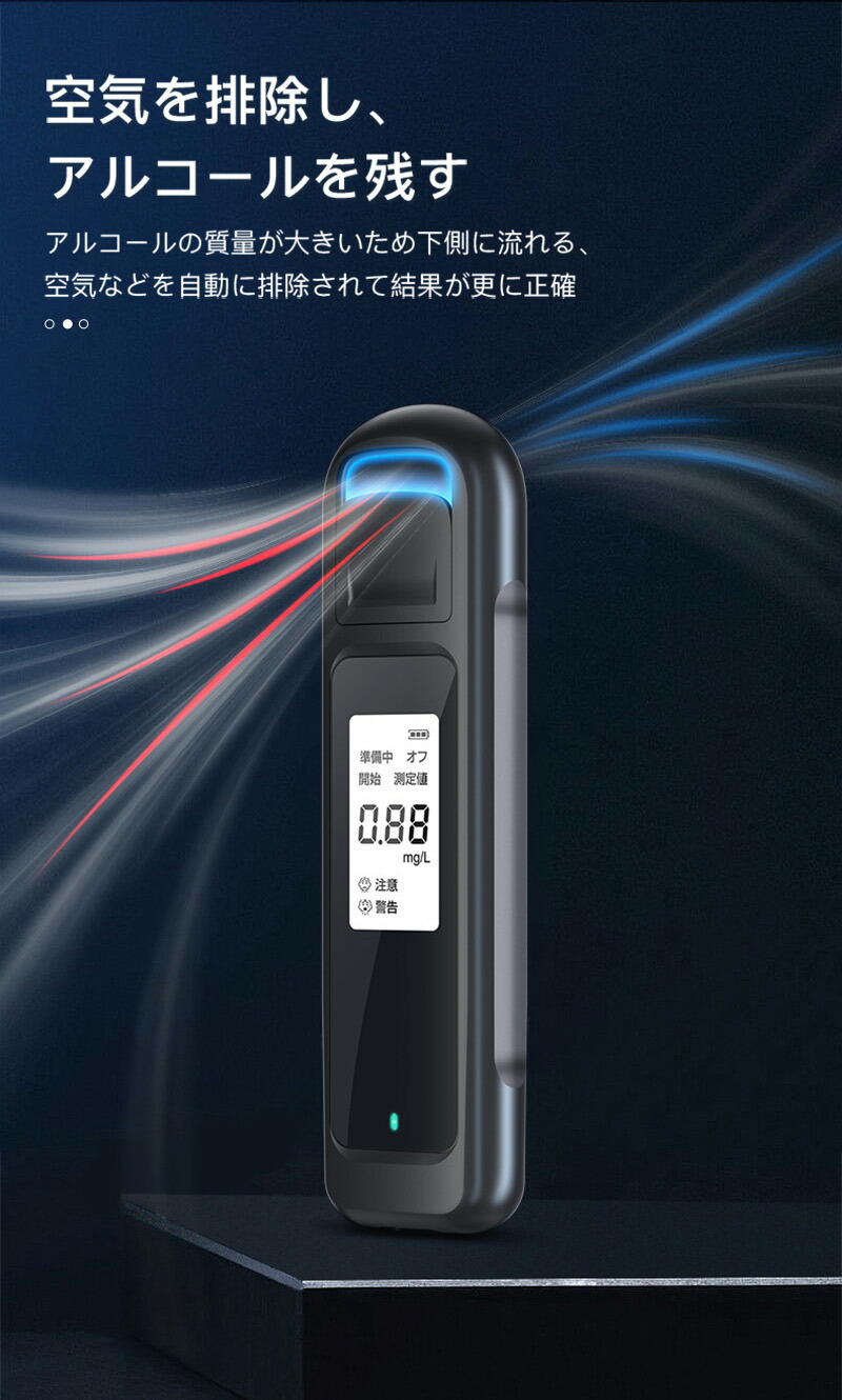二酸化炭素濃度計CO2測定器二酸化炭素濃度測定器NDIRCO2濃度測定器CO2センサーUSB充電換気三密二酸化炭素計測器空気汚染測定器卓上型CO2メーターCO2モニター二酸化炭素モニター空気質測定器空気質検知器換気知らせ