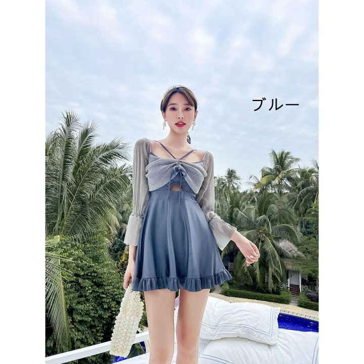 小胸 夏 リゾート 3点セット パレオ バンドゥ 海水浴 水着 パッド付き 体型カバー Uvカット ママ水着 水着 潜水 韓国風 可愛い 代 30代 Crunchusers Com