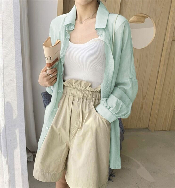 Uvカット シャツ レディース 春夏 薄手 Uvカット シャツ 長袖ガウン シフォンカーディガン シースルー 冷房対策 ビーチウェア 透ける フェミニン Epheseweb Com