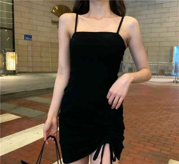 楽天市場 ワンピース レディース ミニ丈ワンピース ミニ丈 インナーワンピース キャミワンピ タイト スリム セクシー サイドリボン 夏服 着痩せ 送料無料 Mjshop楽天市場店