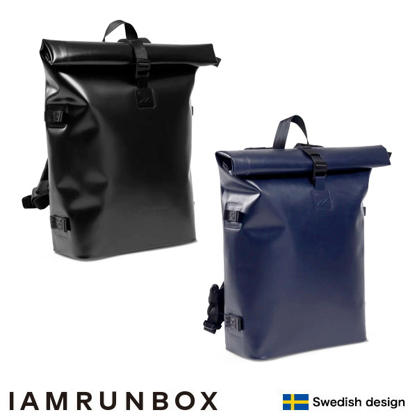 軽量 ロールトップ ウォータープルーフバックパック IAMRUNBOX Everyday Roll Top 16L リュック MacBook Pro 14インチまで対応 自転車 バイク 防水 アウトドア 通勤 通学 新生活 お花見 プレゼント