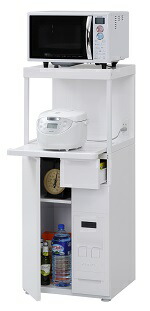 楽天市場】エムケー精工 レンジ台 50幅「ファインキッチン」SK-311W