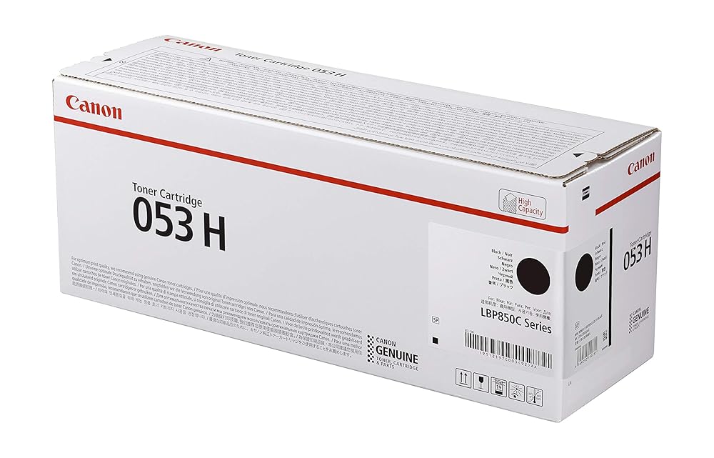Canon トナーカートリッジ053H 黒いこと CRG-053HBLK