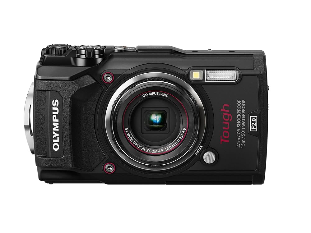 OLYMPUS デジタル写真機 Tough TG-5 黒いこと 1200万絵素CMOS F2.0 15m 雨合羽 100kgf耐荷重 GPS+陰電子羅針儀\u0026内蔵Wi-Fi TG-5 BLK