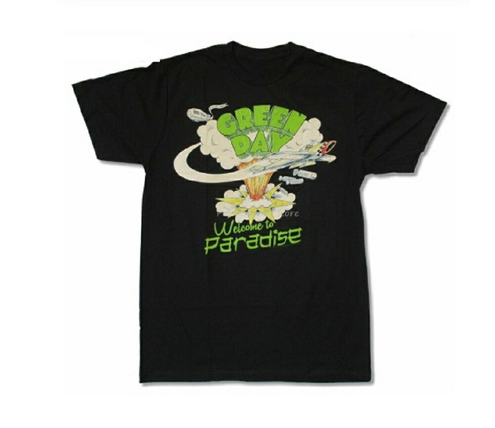 【値下げ不可】古着 GREEN DAY Amazon | [against] ロックTシャツ ヴィンテージ加工 GREEN DAY
