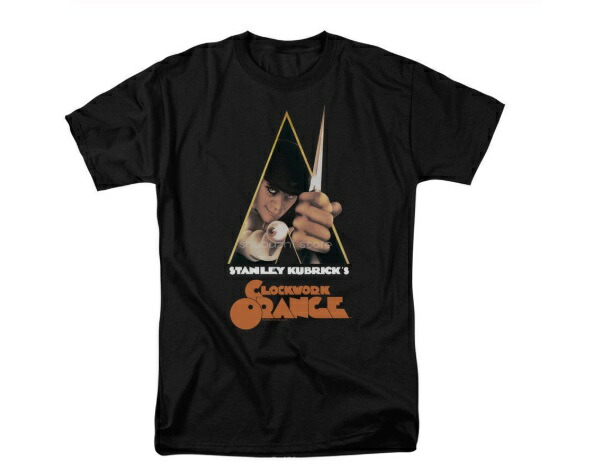 時計じかけのオレンジA Clockwork Orange 映画Tシャツ 古着 A CLOCKWORK ORANGE 時計じかけのオレンジ バックプリント