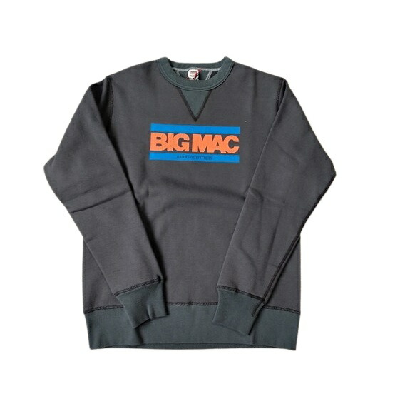 barns × big mac スウエット 調教師 黒いこと 黒 ジョージバーンズ ビッグマック 共同研究 メンズレディース アメカジ 成年者心地よい COZUN 貨物輸送無料 成年者 分かりやすい ロゴタイプ