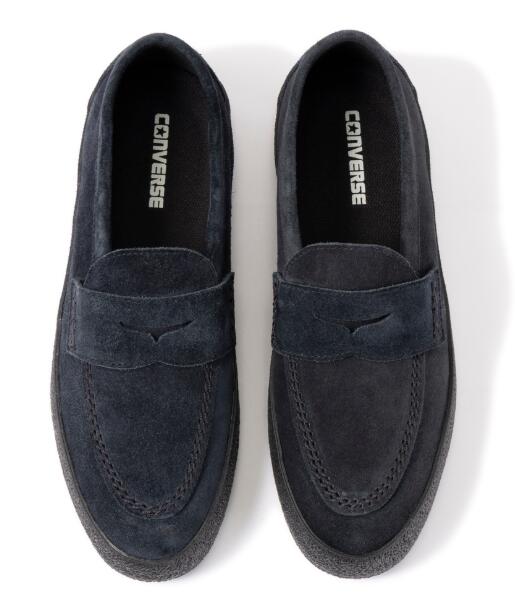 CONVERSE コンバース ローファー ブラックモノクローム 黒 CS LOAFER II SK メンズ カジュアル スニーカー ストリート 普段使い ビジネスシーンにも 送料無料 2026春夏