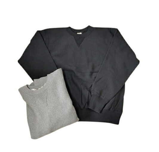 TWO MOON トゥームーン 汗水 調教師 黒いこと/薄墨色 Reverse weave sweat リバースタイプ リバースタイプスウェット セットインスリーブ 貨物輸送無料 分かりやすい アメカジ リバースウィーブ
