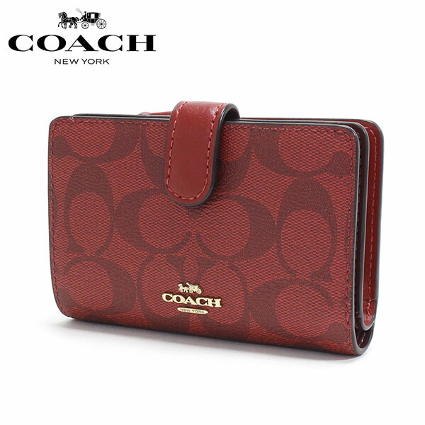 安心の定価販売 お買い物マラソンセール4 23 17 00 4 28 9 59 母の日特集 コーチ 二つ折り財布 レディース Coach Wallet ラグジュアリー シグネチャー Pvc レザー 1941レッド Imf8q 送料無料 新品本物 Bolshakova Interiors Com