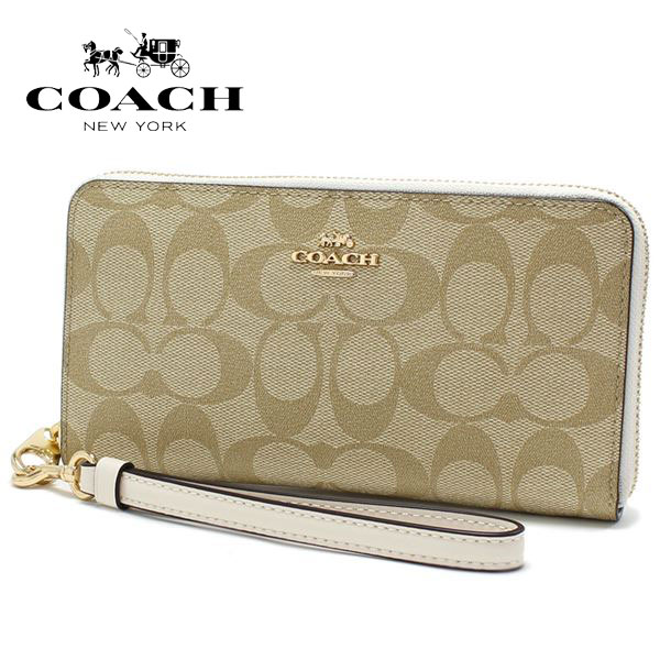 楽天市場】コーチ COACH 財布 長財布 FC8385 C8385 チョーク