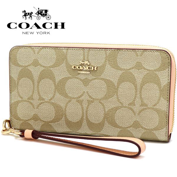 想像を超えての コーチ 長財布 レディース COACH Wallet ロング ジップ