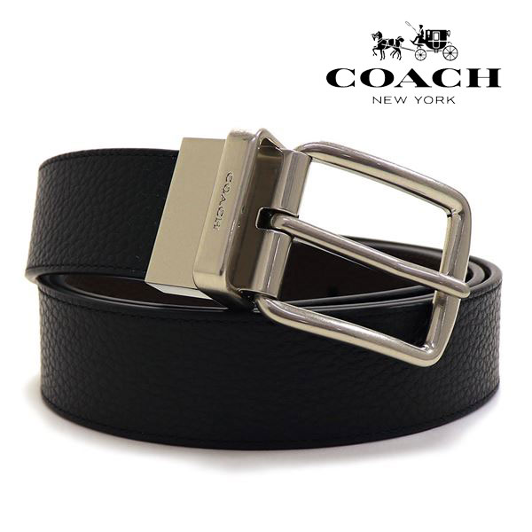 楽天市場】コーチ COACH メンズ ベルト リバーシブル