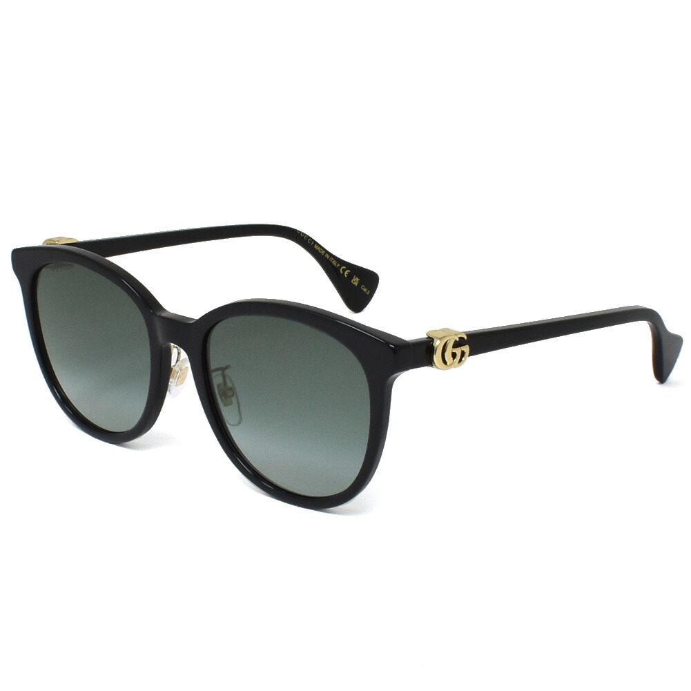 グッチ 黒眼鏡 メンズ レディース アジアン相応う GUCCI SunglassesアイウェアGG1180SK-001【貨物輸送無料♪】 眼鏡・サングラス-サングラス