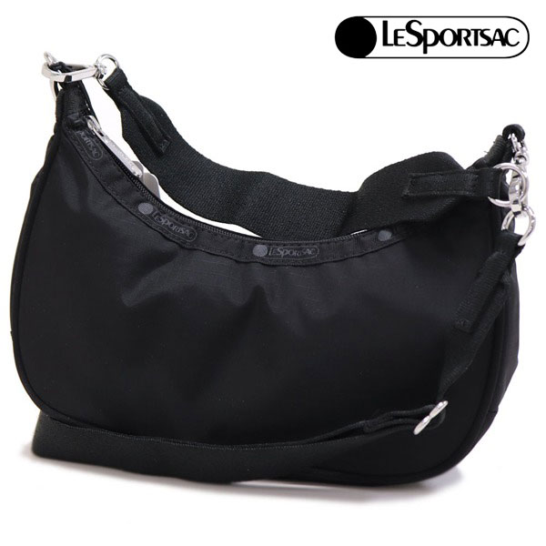 【アフター大売り出し！】 レスポートサック ショルダーバッグ レディース LeSportsac 2Way ハンドバック 黒いこと 3752 R086 【貨物輸送無料】