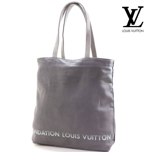 ルイヴィトン トートバッグ メンズ レディース 総合博物館押さえる フォンダシオン LOUIS VUITTON ファスナー付き添い人隠し 薄墨色 2000000020372 【貨物輸送無料】