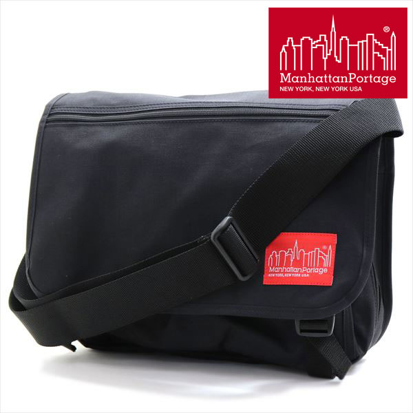 【お買い物マラソンセール】 マンハッタンポーテージ ショルダーバッグ メンズ レディース Manhattan Portage ブラック 1439ZC BLACK 【送料無料】